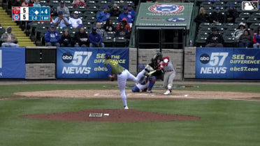 Rosman Verdugo homers (4) on a fly ball to left center field. Kasen Wells scores.