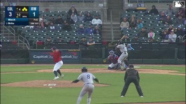 Juan Brito doubles (7) on a line drive to left fielder Brett Bateman. Kody Huff scores. Milan Tolentino scores. Kahlil Watson to 3rd.