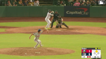 Tirso Ornelas singles on a line drive to left fielder Junior Franco. Ryan Jackson scores.