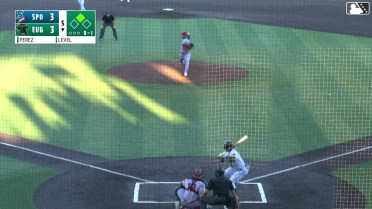 Jhonny Level doubles (6) on a ground ball to right fielder Tommy Hopfe. Trevor Cohen scores.