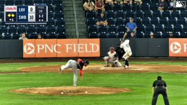 Oswaldo Cabrera singles on a ground ball to left fielder Kameron Misner. Marco Luciano scores. J.C. Escarra to 2nd.