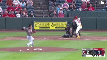 Miguel Ugueto homers (5) on a fly ball to right center field.