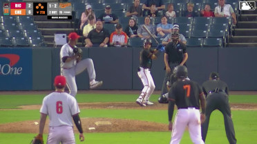 Frederick Bencosme singles on a ground ball to left fielder Parks Harber. Thomas Sosa scores. Anderson De Los Santos to 3rd. Griff O'Ferrall to 2nd.