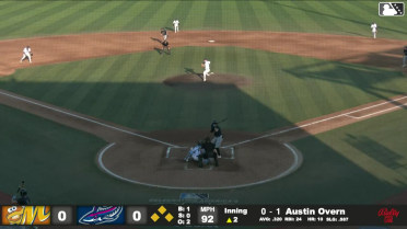 Austin Overn singles on a ground ball to shortstop Cristian Hernández. Will Simpson scores. Émilien Pitre to 3rd. Mac Horvath to 2nd.