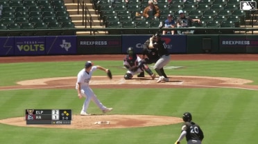 Jose Miranda homers (2) on a fly ball to left field. Pablo Reyes scores. Mason McCoy scores.