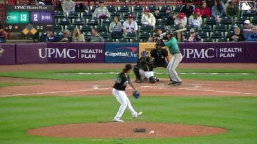 Adam Retzbach singles on a ground ball to left fielder Seth Stephenson. Thomas Sosa scores. Griff O'Ferrall to 2nd.