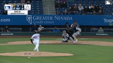 Colby Thomas homers (5) on a fly ball to right center field.