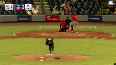 Caden Rose singles on a ground ball to center fielder Trevor Cohen. Ronald Rosario scores.