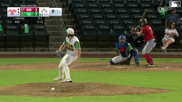 Connor Charping homers (6) on a fly ball to right center field.