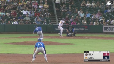 K.C. Hunt's fifth strikeout