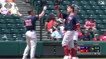Nick Yorke lines two-run home run to left field