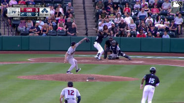Dom Hamel In play, run(s) to Ralphy Velazquez