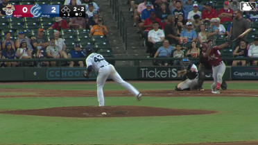 Miguel Ullola registers his seventh strikeout