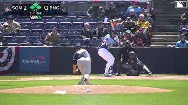 JT Schwartz walks. Jacob Reimer scores. Chris Suero to 3rd. Kevin Parada to 2nd.