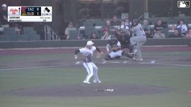 Caden Dana In play, out(s) to Brian O'Keefe