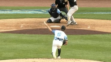 Ben Jacobs K's seven over 4 2/3 hitless innings