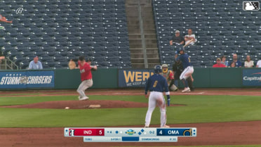 Abraham Toro out on a sacrifice fly to right fielder Dominic Fletcher. Andrew Velazquez scores.