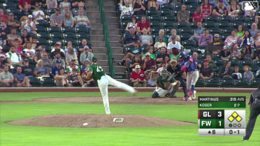 Mairo Martinus hits a grand slam (4) to left center field. Emil Morales scores. Nico Perez scores. Eduardo Guerrero scores.