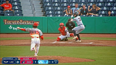 A.J. Wilson fans three in hitless relief outing