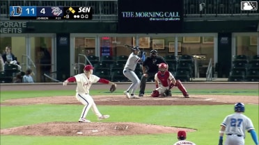 Gavin Lux hits a ground-rule double (3) on a line drive down the left-field line. Logan Davidson scores. Homer Bush Jr. to 3rd.