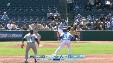 Abraham Toro hit by pitch. John Rave scores. Kevin Newman to 3rd. Kameron Misner to 2nd.