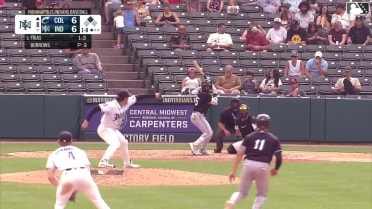 Dayan Frias homers (5) on a fly ball to right field. Dom Nuñez scores.