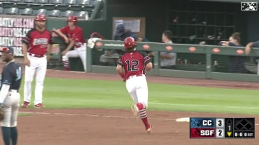 Cardinals prospect Mike Antico rips a two-run homer