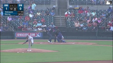 BJ Murray homers (16) on a line drive to right field.