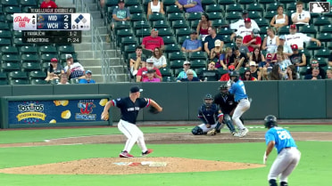 Casey Yamauchi grounds out to first baseman Jaime Ferrer. Davis Diaz scores.