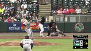Creed Willems homers (6) on a fly ball to right center field. Christian Encarnacion-Strand scores.