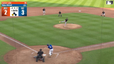 Blake Mitchell reaches on a fielder's choice, fielded by second baseman Jesus Hernandez. Zion Rose scores.