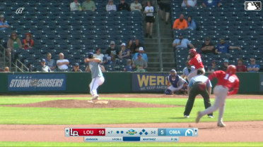 Ivan Johnson walks. Héctor Rodríguez scores. Noelvi Marte to 3rd. Francisco Urbaez to 2nd.