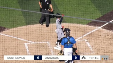 Adrian Placencia two-homer game