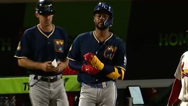 Maikel Garcia's three-hit night