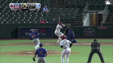 Kodi Whitley In play, run(s) to Bligh Madris