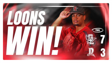 Morales Drives in Three, Loons Pitching K’s 10 and Walks None in 7-3 Win