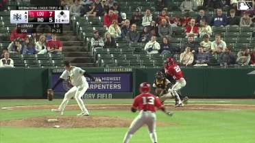 Evan Sisk In play, run(s) to Dayne Leonard