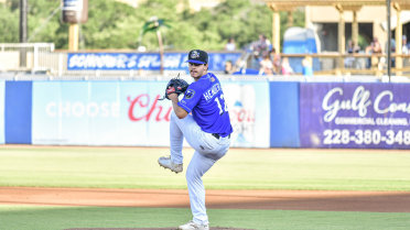 Henderson Makes History in Dominant Start, Shuckers Down Pensacola, 7-2