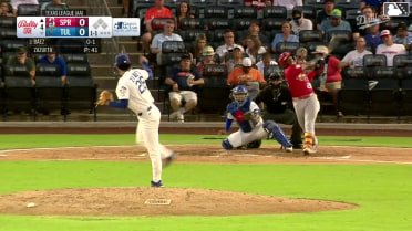Jesús Báez homers (2) on a fly ball to left field.