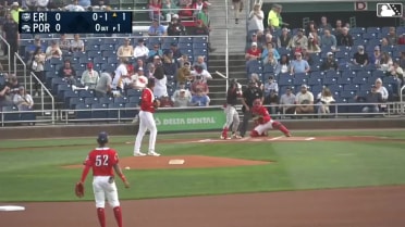 Max Clark's leadoff home run