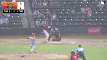 Ely Brown singles on a sharp line drive to right fielder Jhon Diaz. Kaleb Freeman scores. Derek Cerda to 2nd.