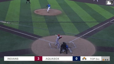 Tevin Tucker singles on a line drive to center fielder Jonny Farmelo. Caleb Hobson scores. Tevin Tucker to 2nd.