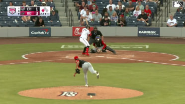 Diego Velasquez singles on a ground ball to center fielder Brett Callahan. Jean Carlos Sio scores.