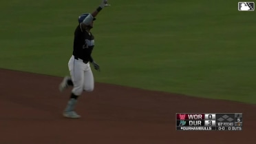 Tre' Morgan swats his sixth homer of the year