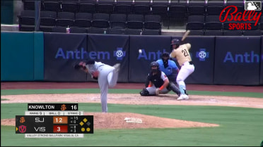 Enyervert Perez singles on a soft ground ball to third baseman Isaiah Barkett. Tytus Cissell scores. Yerald Nin to 3rd.