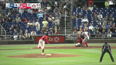 Nick Biddison singles on a ground ball to shortstop Yoeilin Cespedes. Bryson Ware scores. Luke Ritter to 2nd.