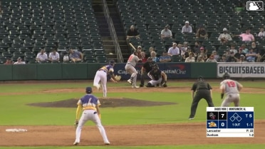 Elijah Dunham singles on a line drive to right fielder Ryan Spikes. Tucker Flint scores. Cole Fontenelle to 3rd. Kyren Paris to 2nd.