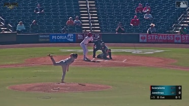 Tai Peete homers (2) on a fly ball to right center field.
