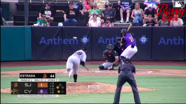 Enyervert Perez out on a sacrifice fly to center fielder Andy Polanco. Ivan Luciano scores.