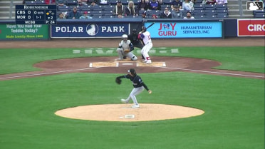Vinny Capra grounds out sharply, second baseman Travis Bazzana to first baseman Dayan Frias. Tsung-Che Cheng scores.